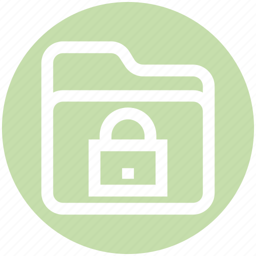 Encryption, files, folder, lock, locked, safety, secured icon - Download on Iconfinder