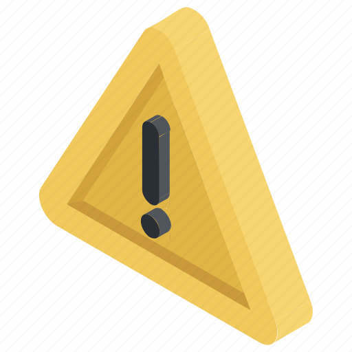 Caution, error, exclamation mark, hazard, warning icon - Download on Iconfinder