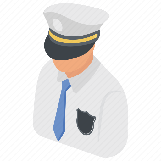 Cop, police, policeman, security guard, security officer icon - Download on Iconfinder