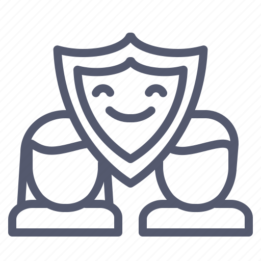 Coulpe, family, protection, secure, support icon - Download on Iconfinder