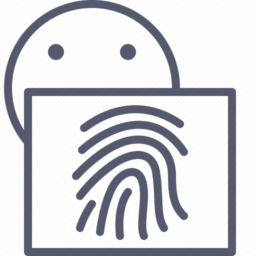 Fingerprint, secure, unlock icon - Download on Iconfinder