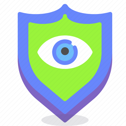 Eye, individual, scan, secure, shield icon - Download on Iconfinder