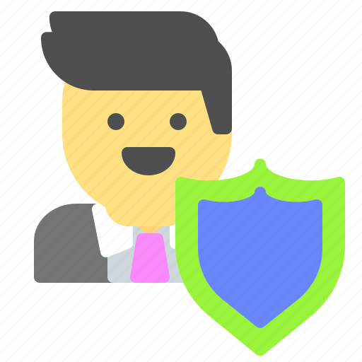 Profile, protection, security, shield, user icon - Download on Iconfinder