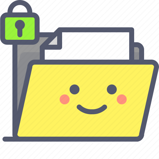 Files, folder, lock, secured icon - Download on Iconfinder