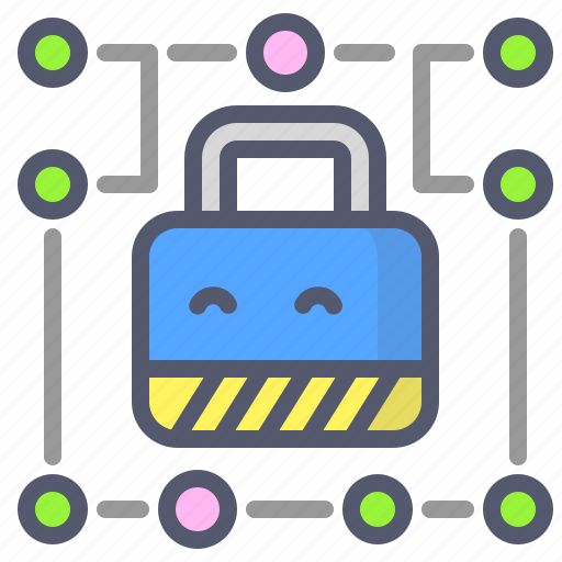 Circuit, lock, protection, secured icon - Download on Iconfinder