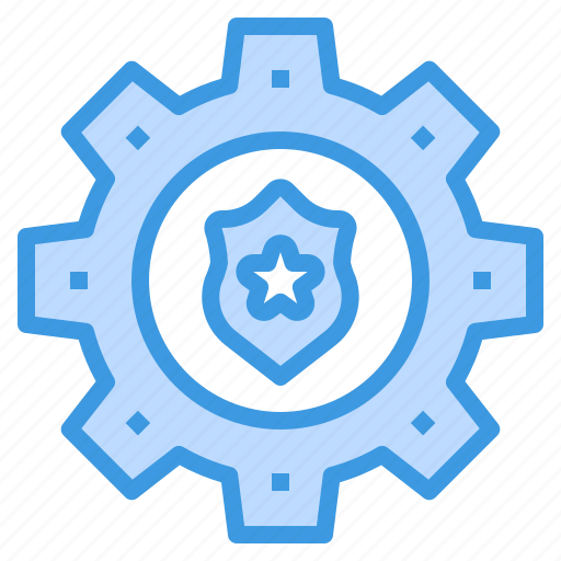 Cyber, secure, security, setting, shield, technology icon - Download on Iconfinder