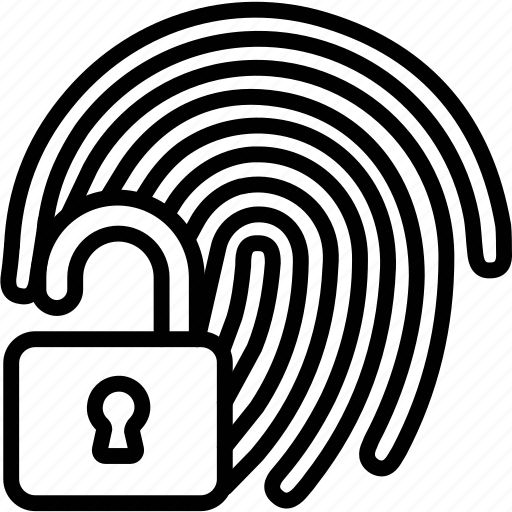 Biometric, fingerprint, identity, personal, scanner, secure, verification icon - Download on Iconfinder