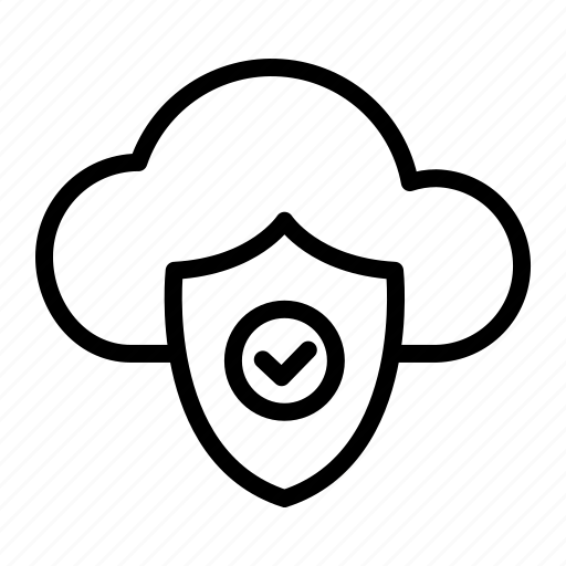 Cloud, protection, secure, security, storage icon - Download on Iconfinder