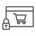 safe, online, shopping, cart, security, browser