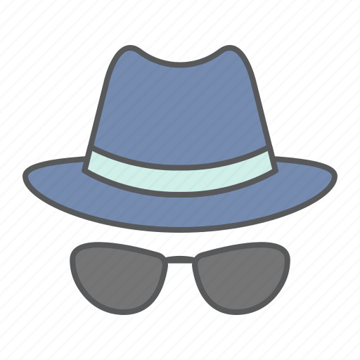 Spy, agent, security, detective, hacker, eyeglasses icon - Download on Iconfinder