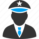 cap, cop, military, policeman, guard, police officer, sheriff