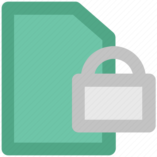 Confidential, data encryption, data security, digital security, important files, informations, paperwork icon - Download on Iconfinder