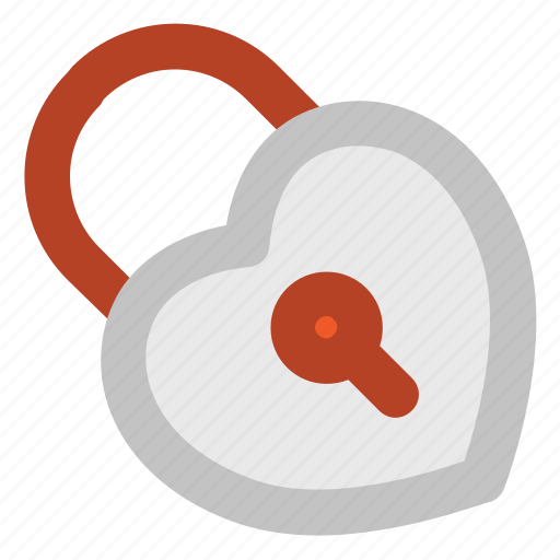 Affection, heart care, locked heart, love sign, padlock, passionate, romance icon - Download on Iconfinder