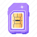 mobile sim, phone sim, microchip, sim card, sd card