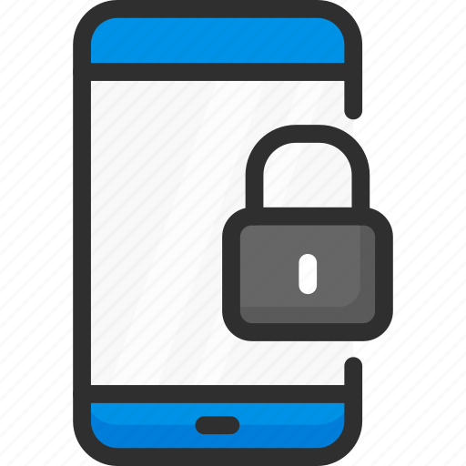 Lock, mobile, padlock, phone, protection, security icon - Download on Iconfinder