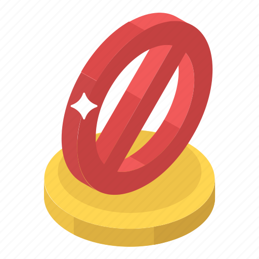 Ban area, blocked area, forbidden area, prohibited area, restriction area icon - Download on Iconfinder