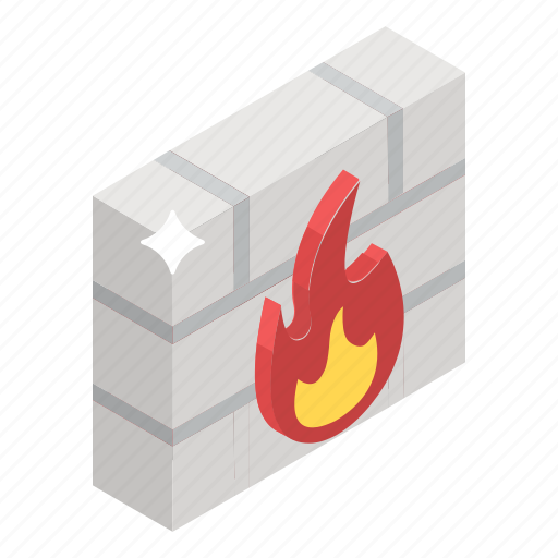Data burn, data destroy, firewall, internet defense, protection, security icon - Download on Iconfinder