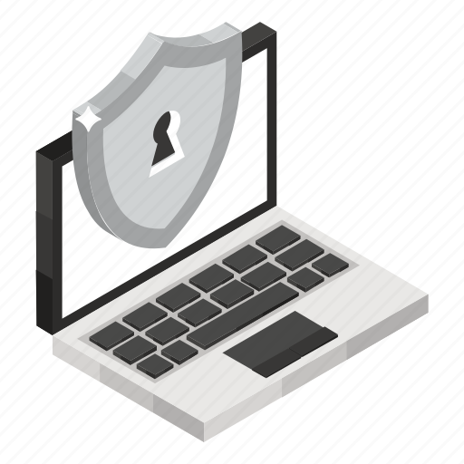 Information security, laptop protection, laptop security, secure system, system protection icon - Download on Iconfinder