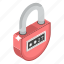 access, code lock, digital lock, padlock, password padlock, protection, security 