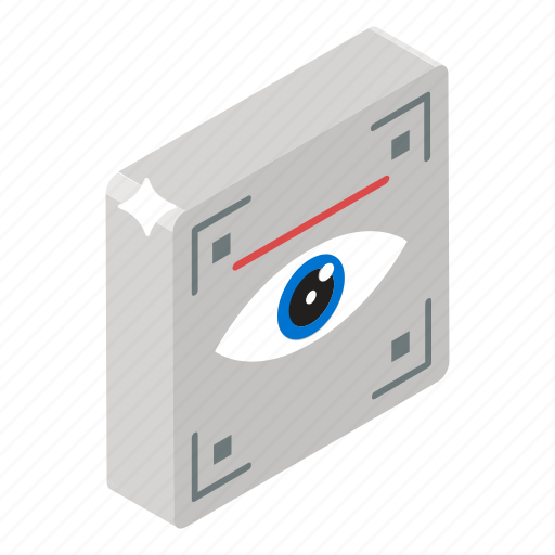 Biometric access, biometry, eye authentication, eye recognition, iris recognition, retina scan icon - Download on Iconfinder