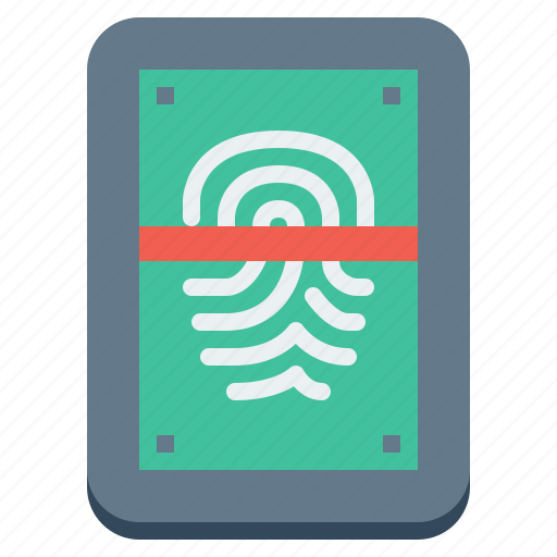 Access, finger, fingerprint, scan, scanning, authorization, biometric icon - Download on Iconfinder