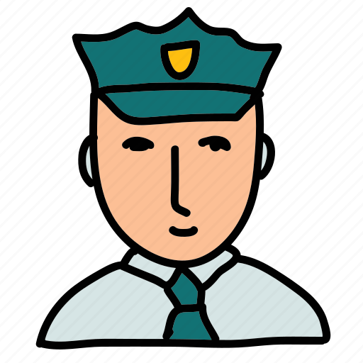 Office, police, policeman, safety, security icon - Download on Iconfinder