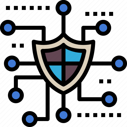 Network, security, shield, internet, safe, protect, safety icon - Download on Iconfinder