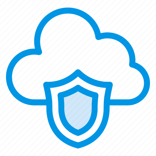 Cloud, cloudnetwork, cloudy, private, protection, shield, sky icon - Download on Iconfinder
