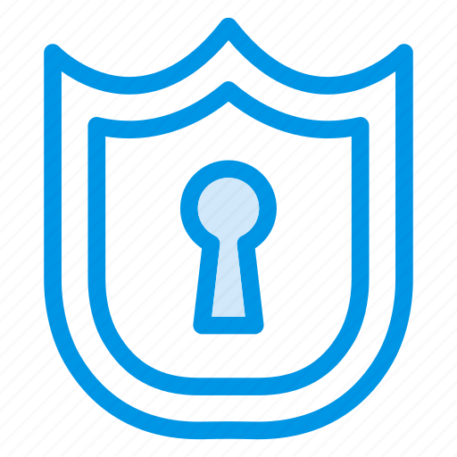 Lock, locked, locker, private, protected, protection, shield icon - Download on Iconfinder