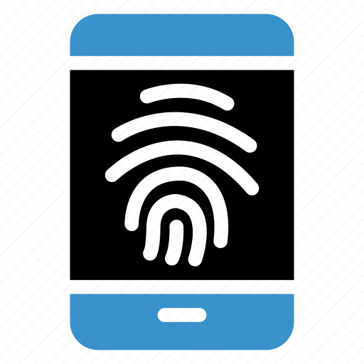 Finger, fingerprint, mobile, print, safety, scanner, secure icon - Download on Iconfinder