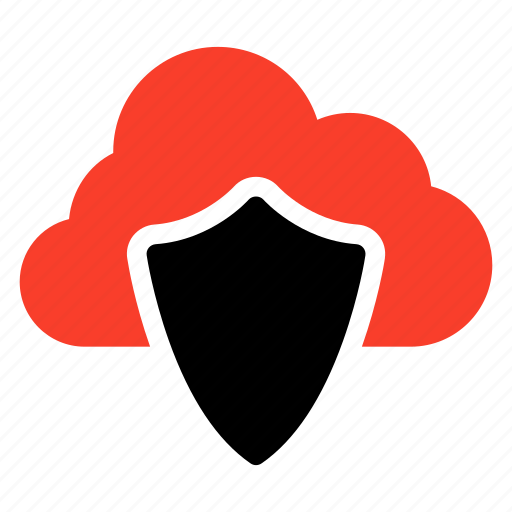 Cloud, cloudcomputing, cloudsecurity, onlinesecurity, security, shield, technology icon - Download on Iconfinder