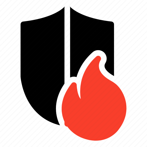 Fire, protect, protection, safe, safety, security, shield icon - Download on Iconfinder