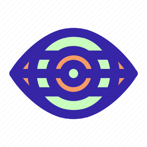 Biometric, detection, eye, lock, scan, security icon - Download on Iconfinder