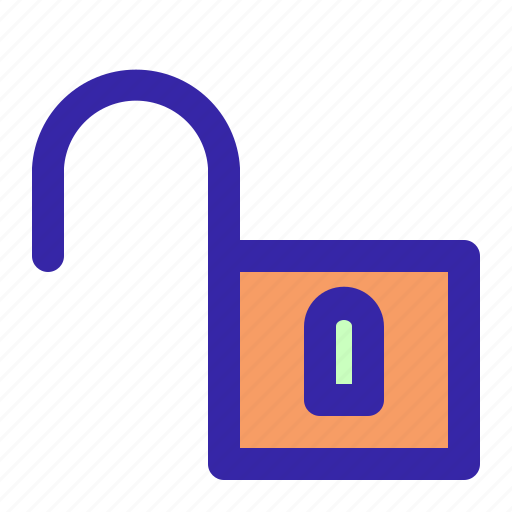 Door, key, lock, padlock, security, unlock icon - Download on Iconfinder
