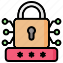 security, password, protection, padlock, pin