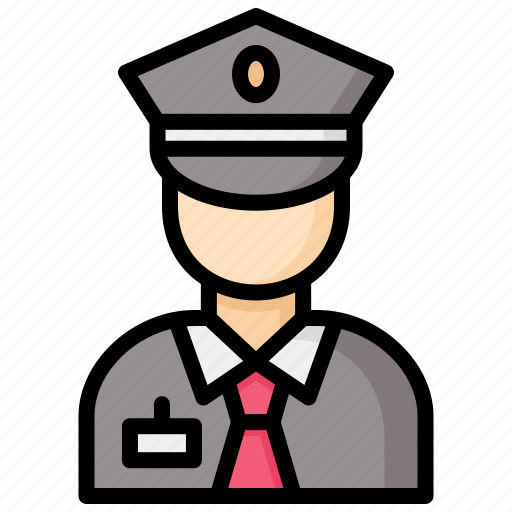 Security, guard, secure, man, people icon - Download on Iconfinder