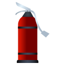 extingusher, fire, rescue, spray