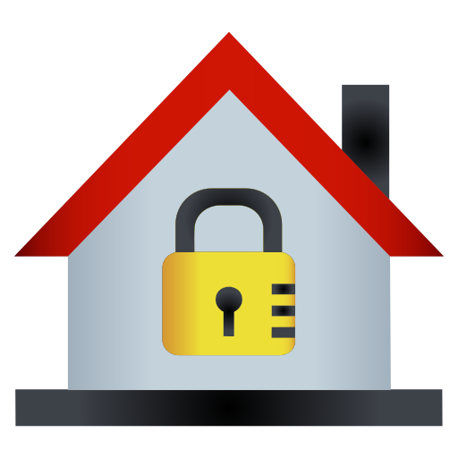 Home, house, lock, password icon - Free download