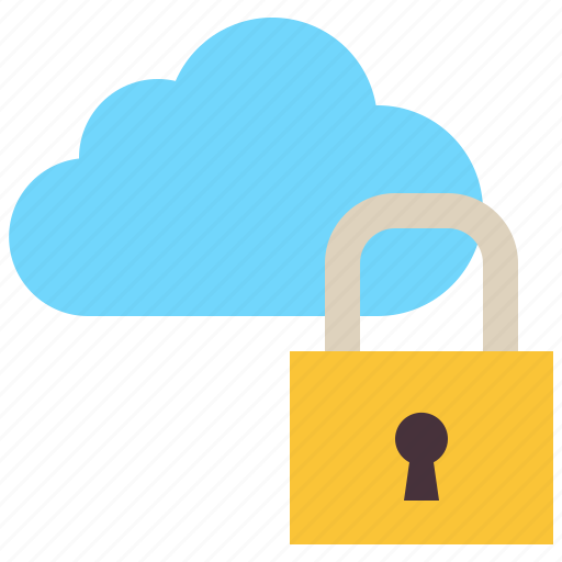 Cloud, security, data, safe, protect, safety, lock icon - Download on Iconfinder
