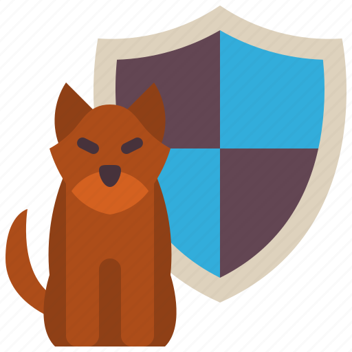 Guard, dog, shield, safe, protect, safety, security icon - Download on Iconfinder