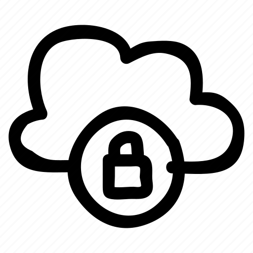 Cloud, cloudy, lock, safety, secure, security, sky icon - Download on Iconfinder