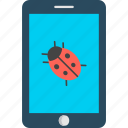 mobile bug, bug, virus, insect