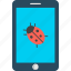 mobile bug, bug, virus, insect 