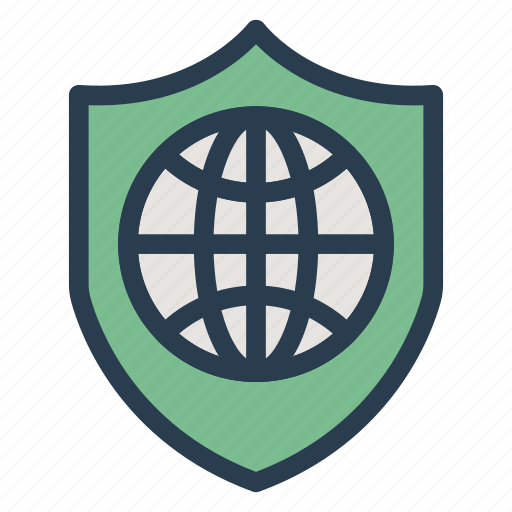 Browser, internet, protection, safe, safety, security, shield icon - Download on Iconfinder