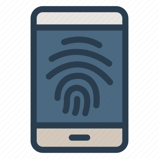 Finger, fingerprint, mobile, print, safety, scanner, secure icon - Download on Iconfinder