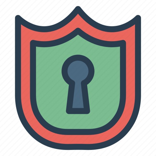 Lock, locked, locker, private, protected, protection, shield icon - Download on Iconfinder