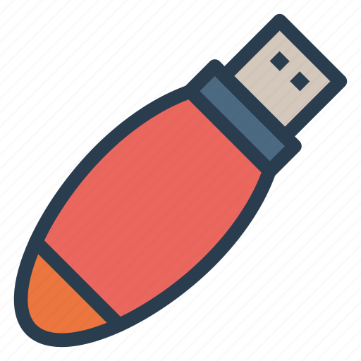 Connector, data, device, flash, storage, technology, usb icon - Download on Iconfinder