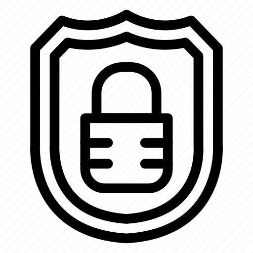 Block, lock, locked, locker, secured, security, shield icon - Download on Iconfinder