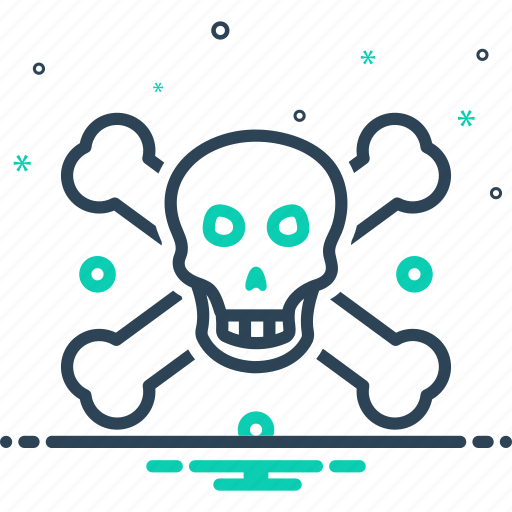 Dangerous, hazards, danger, risk, peril, skull, biohazard icon - Download on Iconfinder