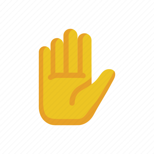 Stop, alert, gesture, hand, sign, talk to the hand, warning icon - Download on Iconfinder